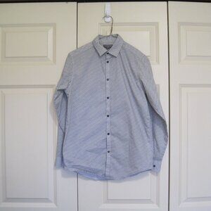 Van Heusen flex button down dress shirt sz L boys